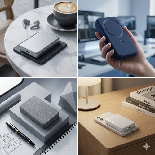 20W Magnetic 10000mAh Wireless Fast Charging Power Bank – Magsafe Compatible for iPhone | Loop & Co.